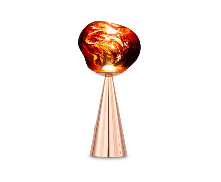 Lámpara de mesa Melt Portable, Copper Tom Dixon