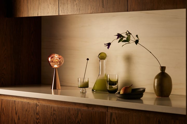 Lámpara de mesa Melt Portable, Copper Tom Dixon
