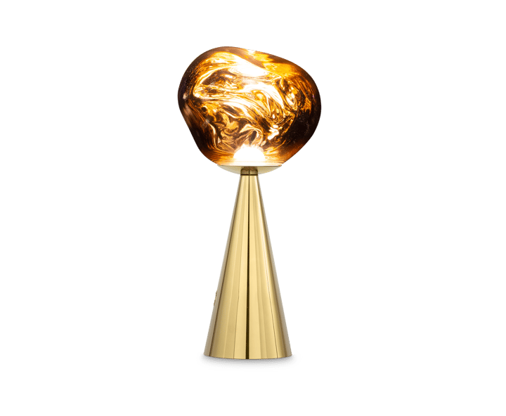 Lámpara de mesa Melt Portable, Gold Tom Dixon