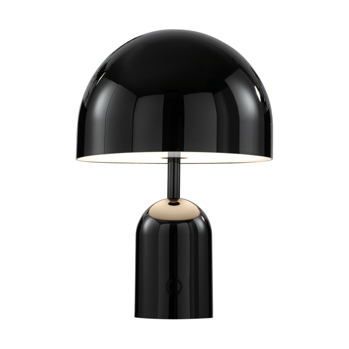 Lámpara de mesa Melt Portable LED 28 cm, Negro Tom Dixon