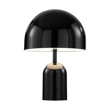 Lámpara de mesa Melt Portable LED 28 cm - Negro - Tom Dixon