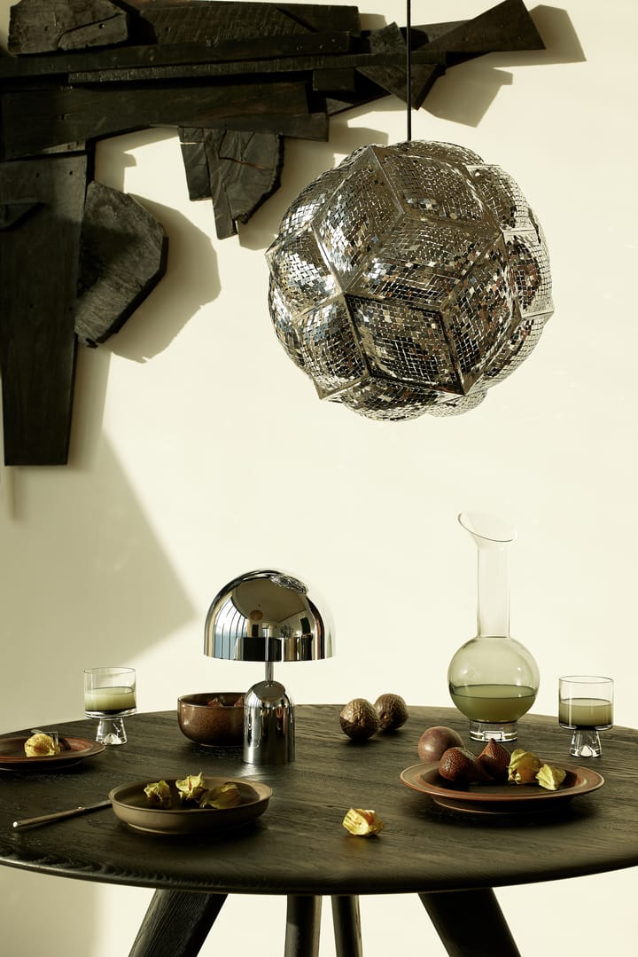 Lámpara de mesa Melt Portable LED 28 cm, Plateado Tom Dixon