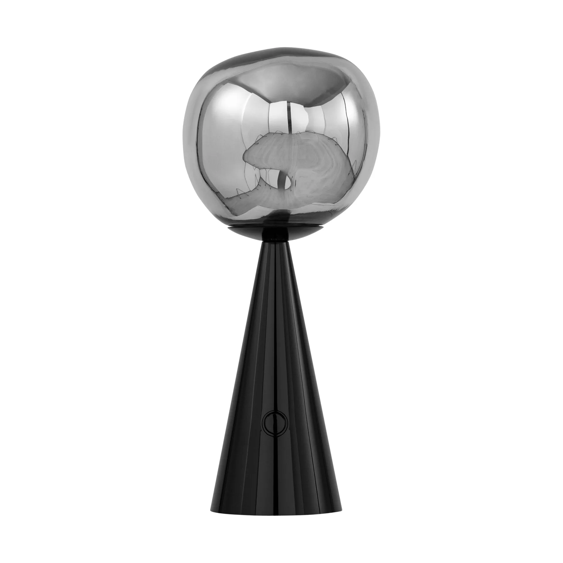 Lámpara de mesa Melt Portable LED 28,5 cm, Negro Tom Dixon