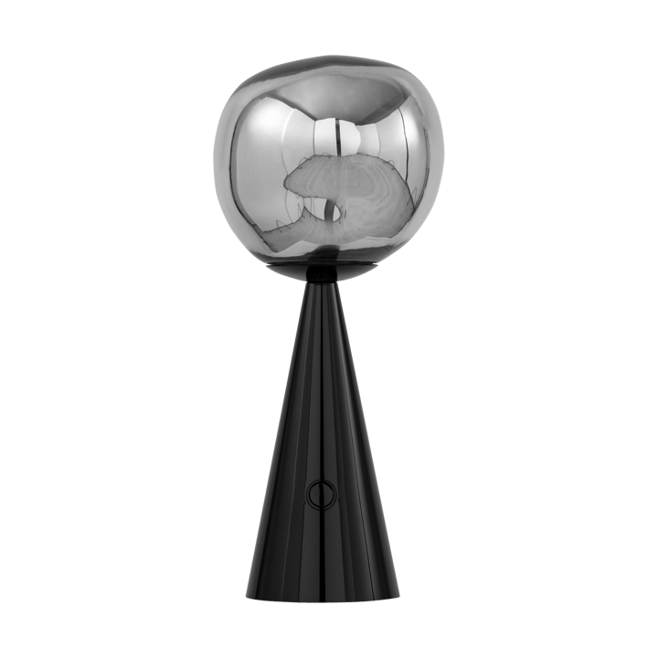 Lámpara de mesa Melt Portable LED 28,5 cm, Negro Tom Dixon
