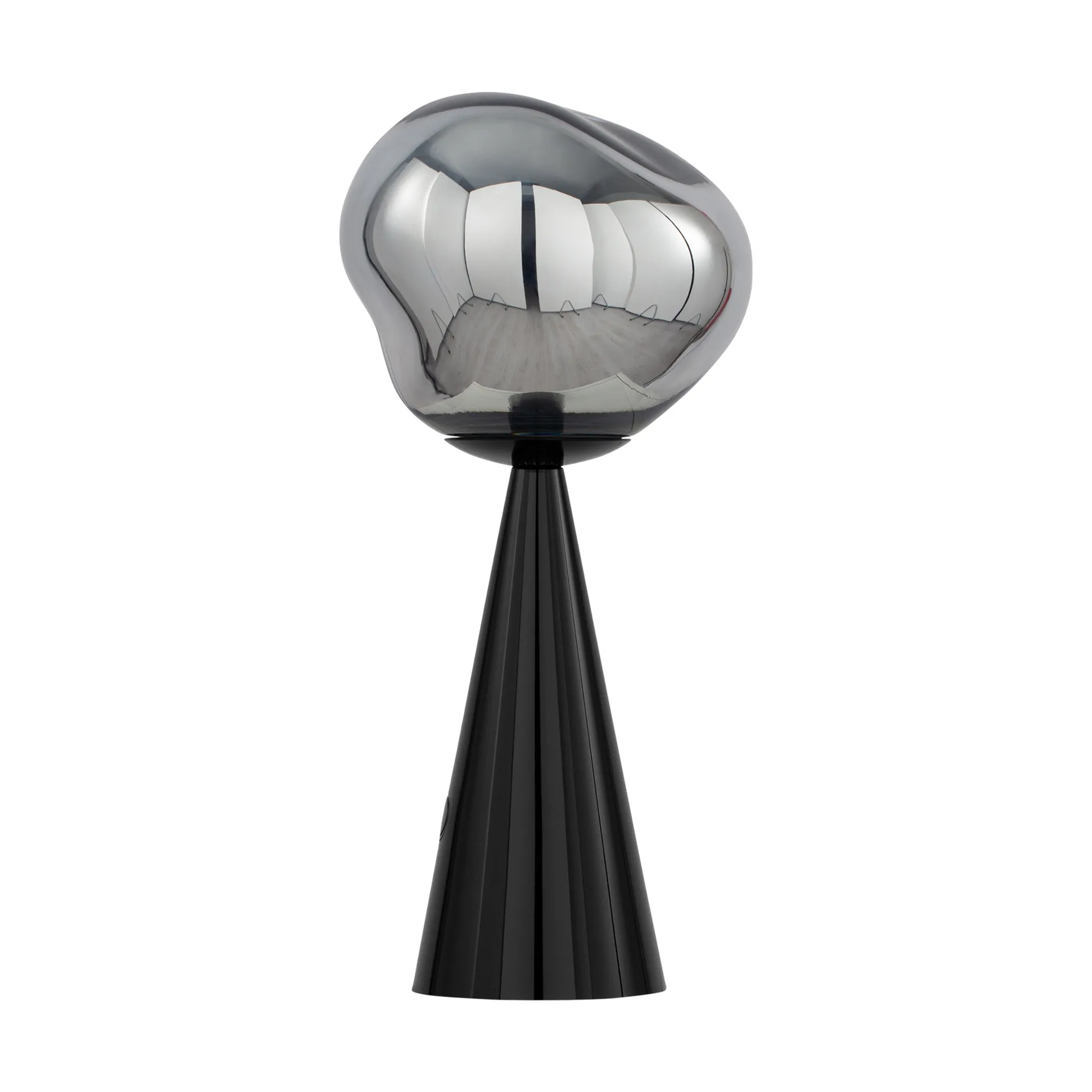 Lámpara de mesa Melt Portable LED 28,5 cm, Negro Tom Dixon