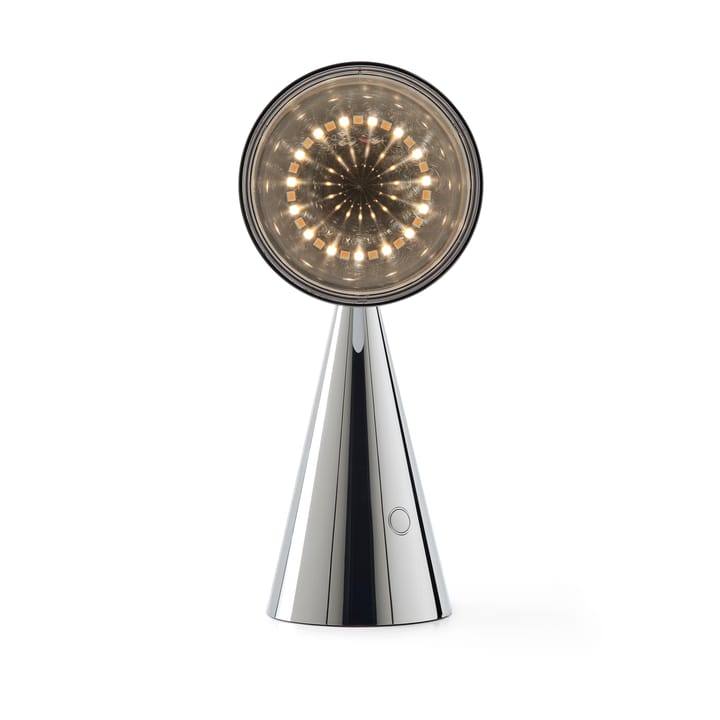 Lámpara de mesa Pose Portable LED, Plateado Tom Dixon
