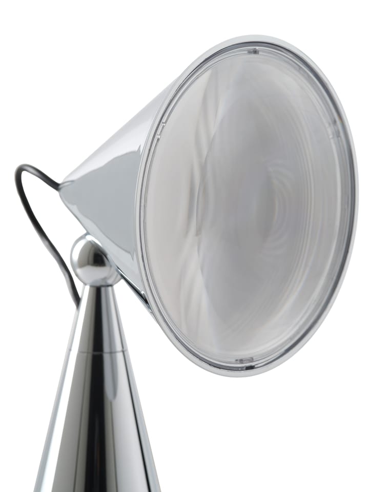 Lámpara de mesa Pose Portable LED, Plateado Tom Dixon