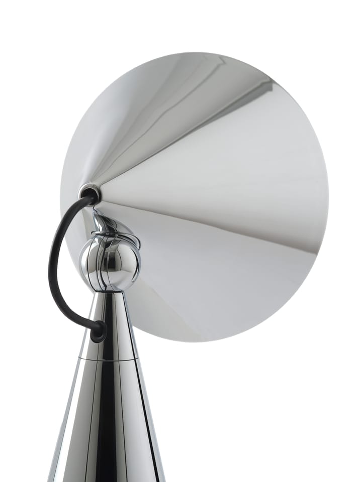 Lámpara de mesa Pose Portable LED, Plateado Tom Dixon