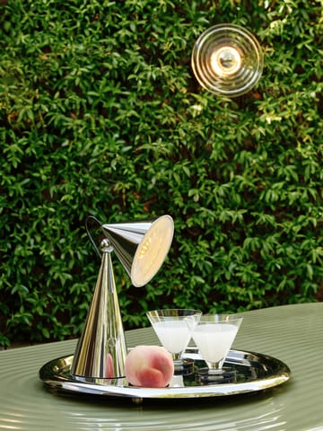 Lámpara de mesa Pose Portable LED - Plateado - Tom Dixon