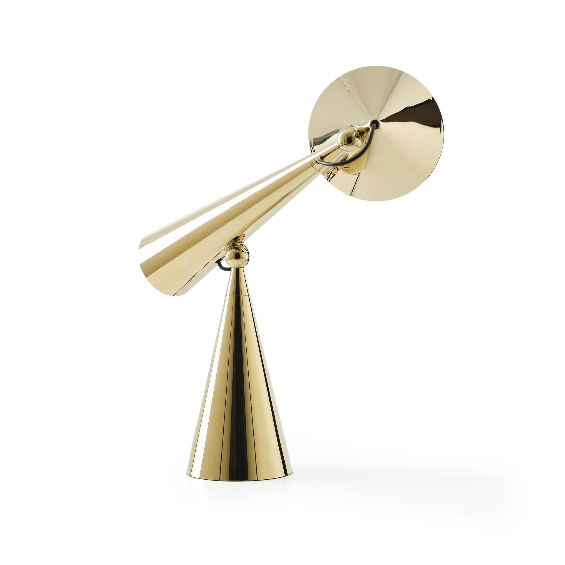 Lámpara de mesa Pose Task LED, Dorado Tom Dixon