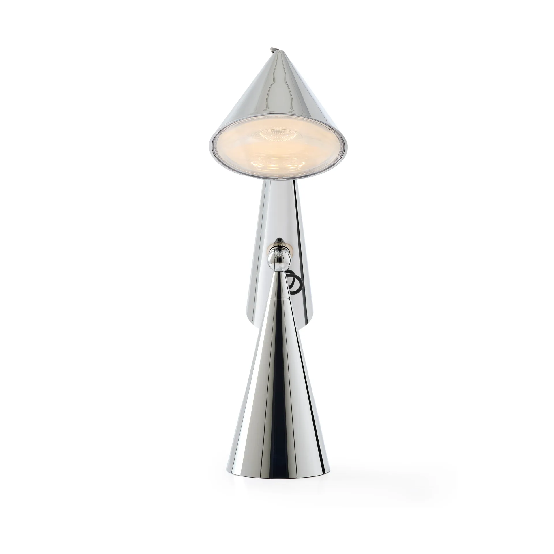 Lámpara de mesa Pose Task LED, Plateado Tom Dixon