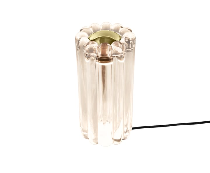 Lámpara de mesa Press LED 23,5 cm, Transparente Tom Dixon