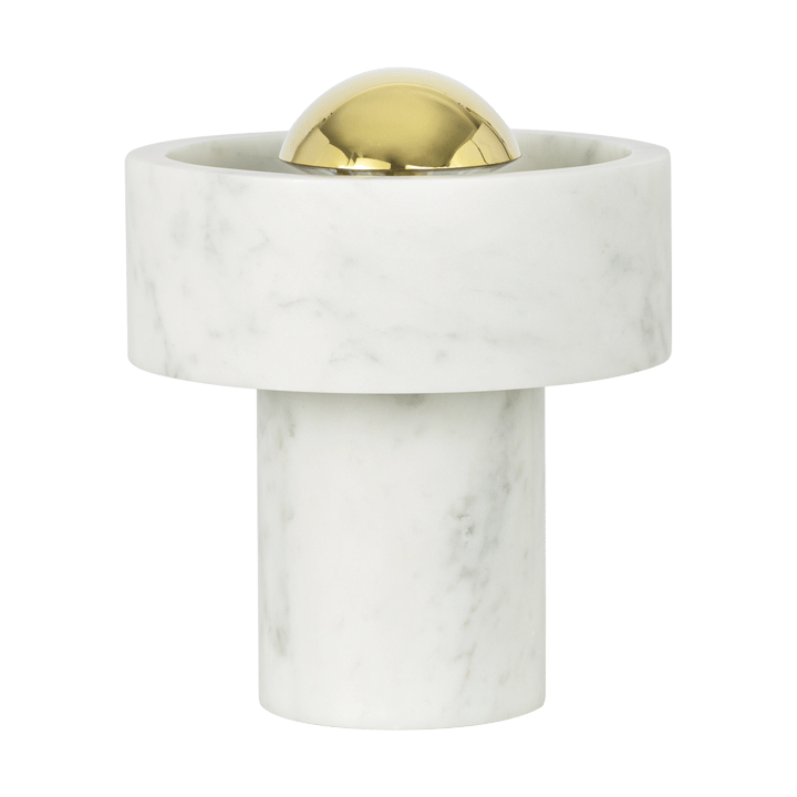 Lámpara de mesa Stone Portable LED 28 cm - Marble-gold - Tom Dixon