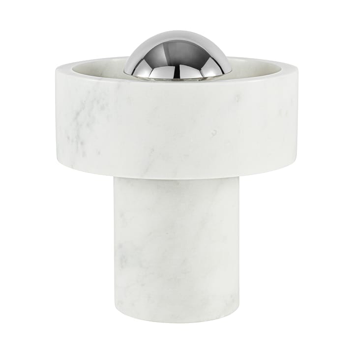 Lámpara de mesa Stone Portable LED 28 cm - Marble-silver - Tom Dixon