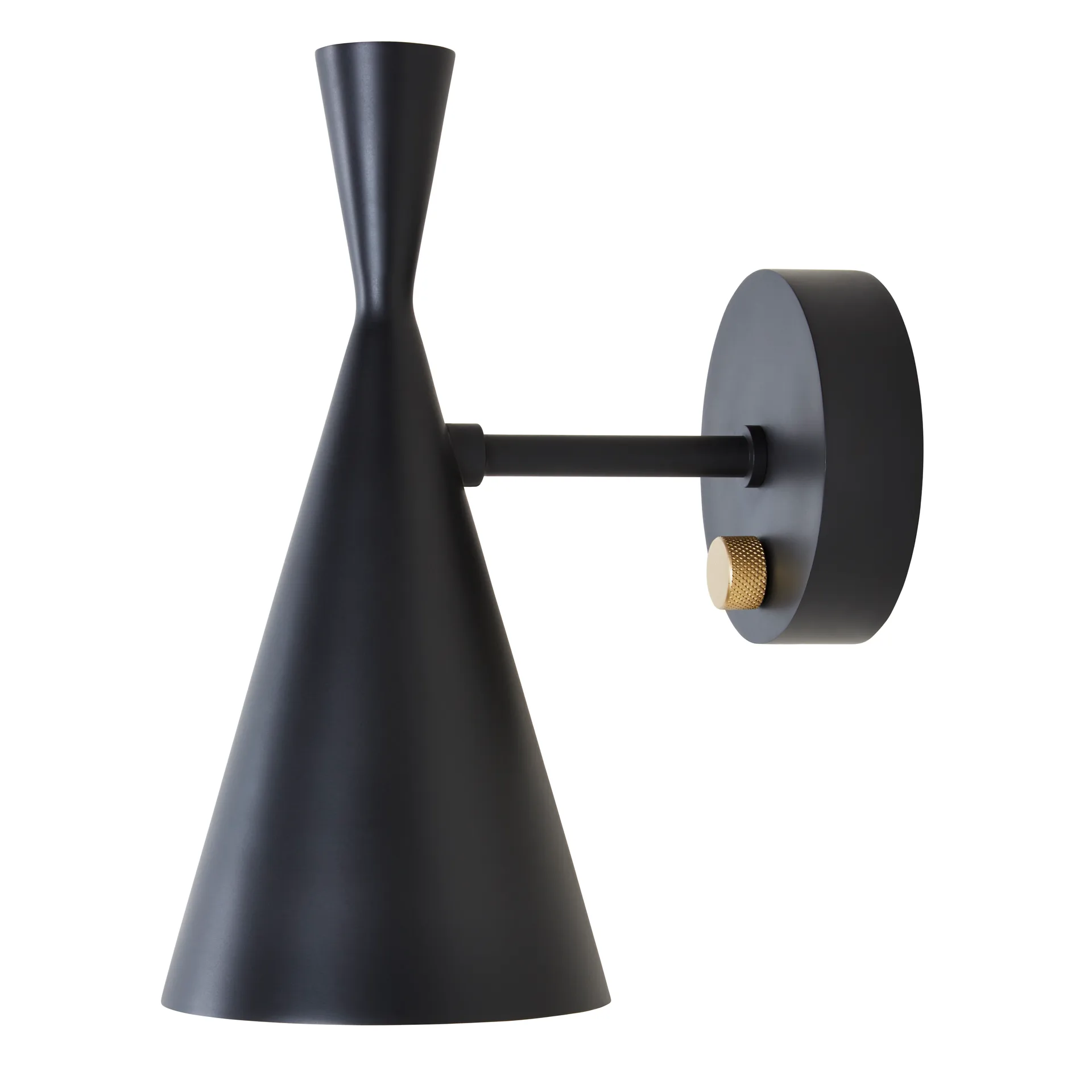 Lámpara de pared Beat, Negro Tom Dixon