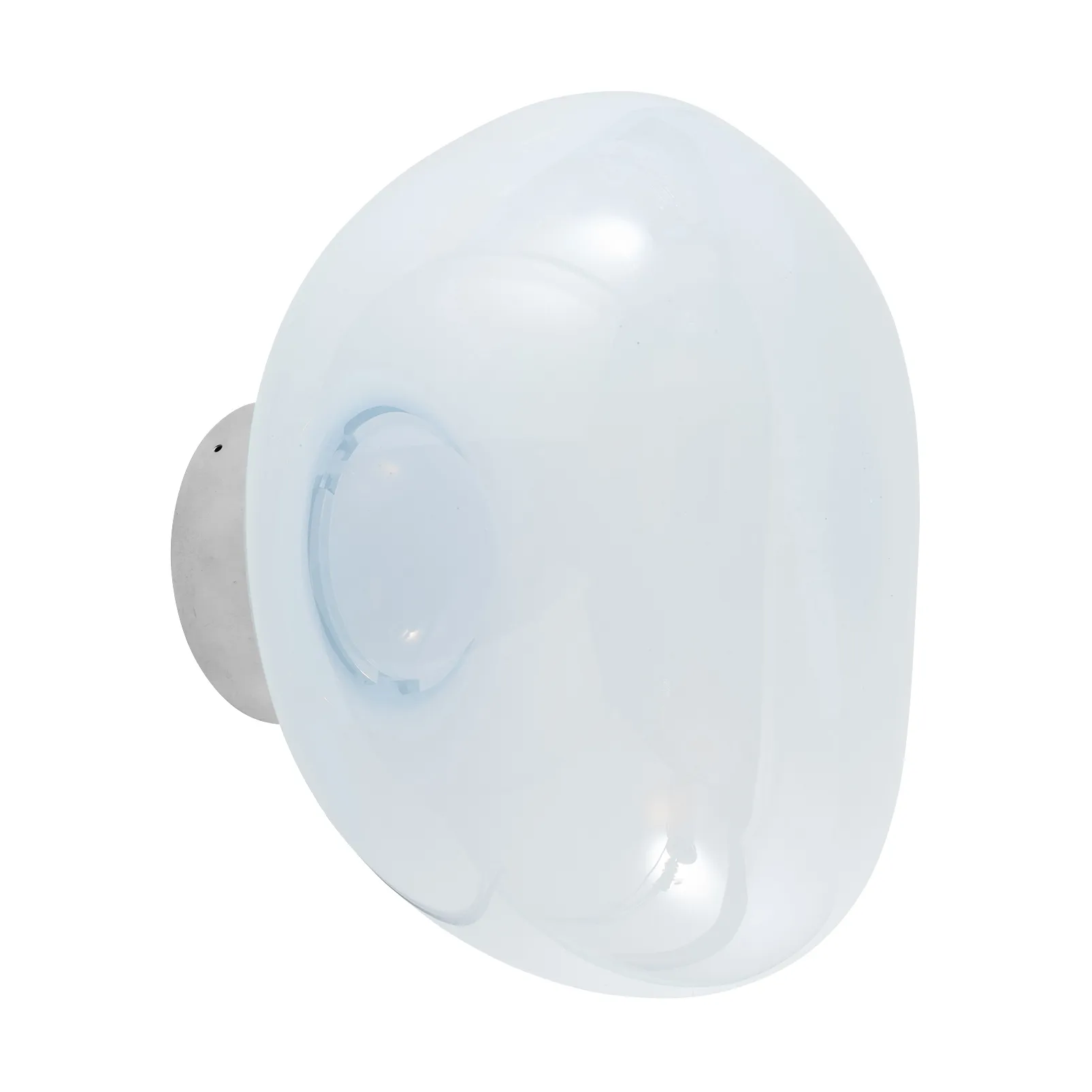 Lámpara de pared Melt Surface mini LED 30 cm, Ópalo-plateado Tom Dixon