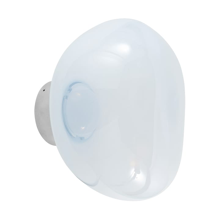 Lámpara de pared Melt Surface mini LED 30 cm - Ópalo-plateado - Tom Dixon