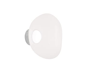 Lámpara de pared Melt Surface mini LED 30 cm - Ópalo-plateado - Tom Dixon