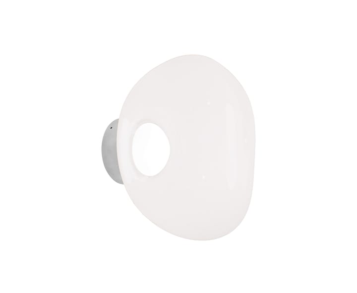 Lámpara de pared Melt Surface mini LED 30 cm, Ópalo-plateado Tom Dixon