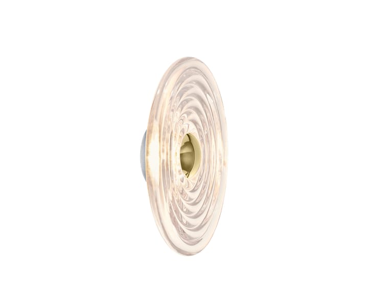 Lámpara de pared Press Surface large LED 35 cm, Transparente Tom Dixon