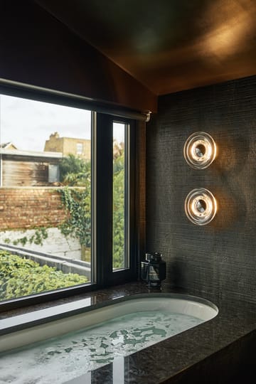 Lámpara de pared Press Surface mini LED 21,5 cm - Transparente - Tom Dixon