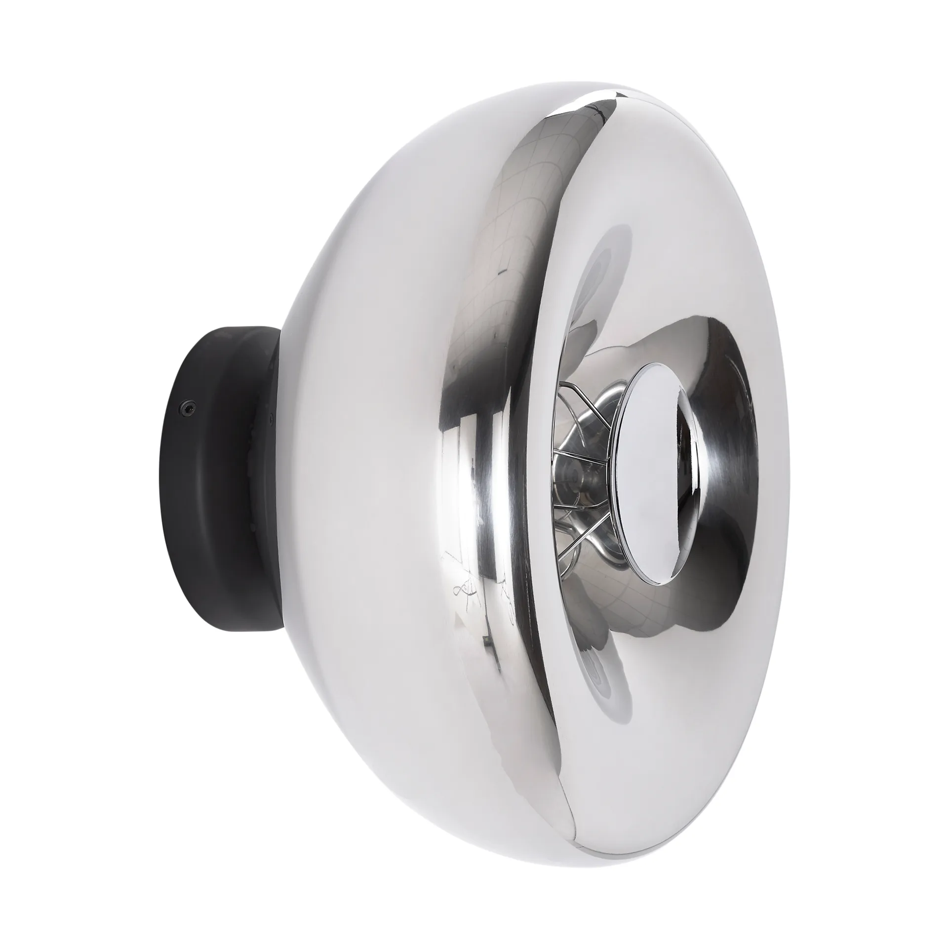 Lámpara de pared Void Surface LED Ø30 cm, Acero inoxidable Tom Dixon