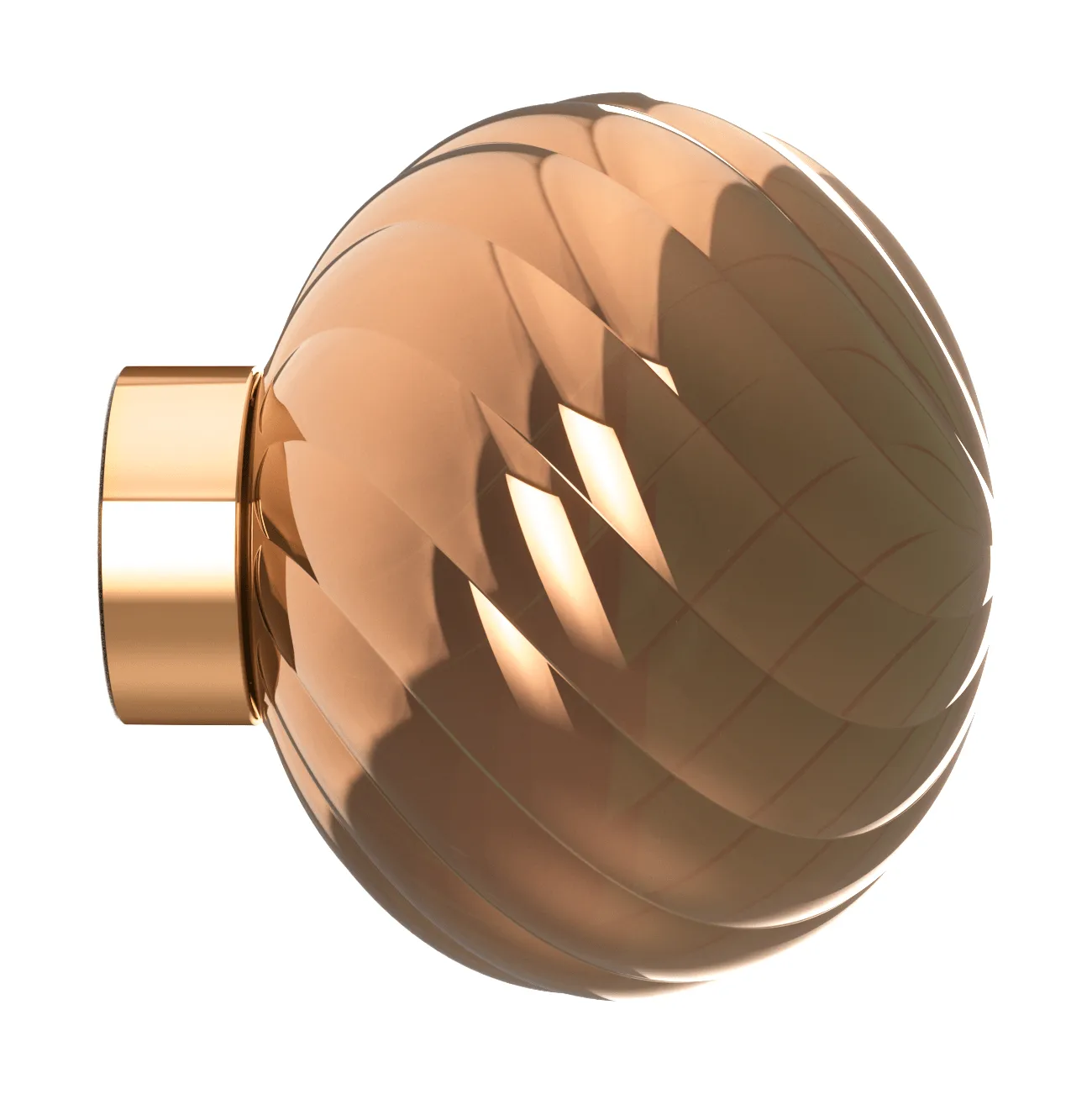 Lámpara de pared Whirl Ø30 cm, Copper Tom Dixon