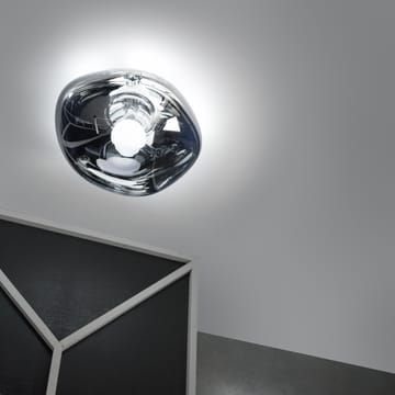 Lámpara de pared y techo Melt Surface LED - cromo - Tom Dixon
