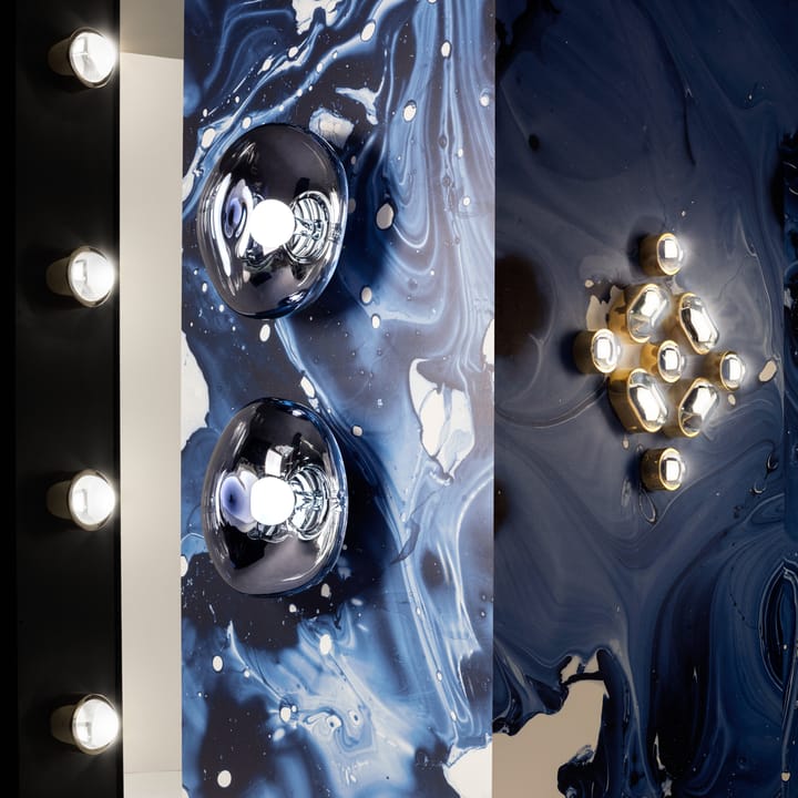 Lámpara de pared y techo Melt Surface LED, humo Tom Dixon