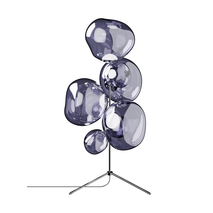 Lámpara de pie Melt Chandelier LED 175 cm - Humo - Tom Dixon