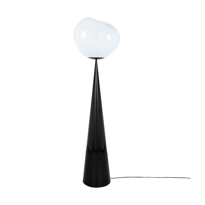 Lámpara de pie Melt Cone fat LED 174,5 cm - Ópalo-negro - Tom Dixon