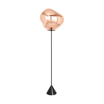 Lámpara de pie Melt Cone slim LED 180 cm - Cobre - Tom Dixon