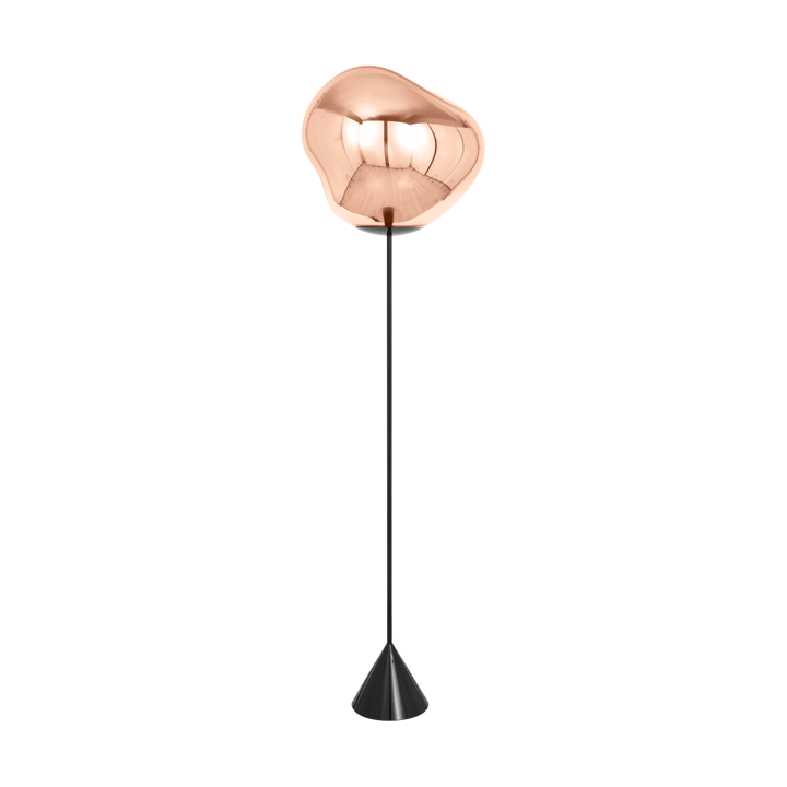 Lámpara de pie Melt Cone slim LED 180 cm, Cobre Tom Dixon