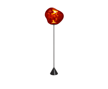 Lámpara de pie Melt Cone slim LED 180 cm - Cobre - Tom Dixon