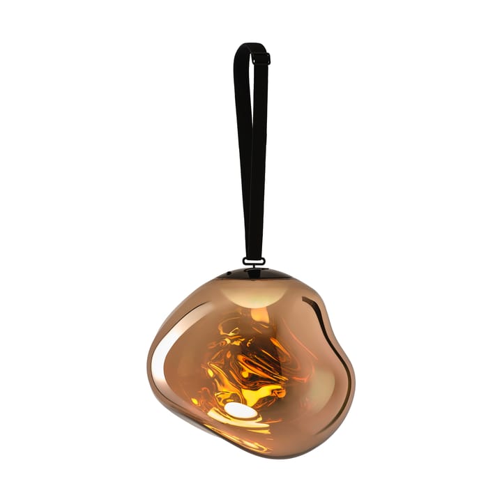 Lámpara de pie Melt Portable LED grande, Dorado Tom Dixon