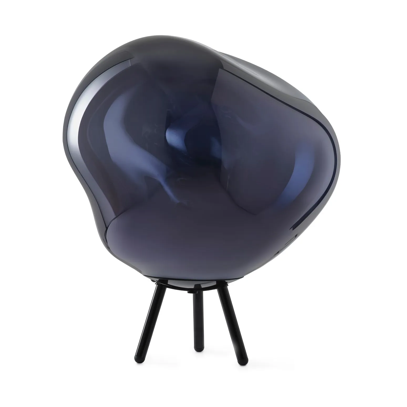 Lámpara de pie Melt Portable LED grande, Humo Tom Dixon