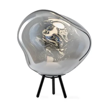 Lámpara de pie Melt Portable LED grande - Plateado - Tom Dixon