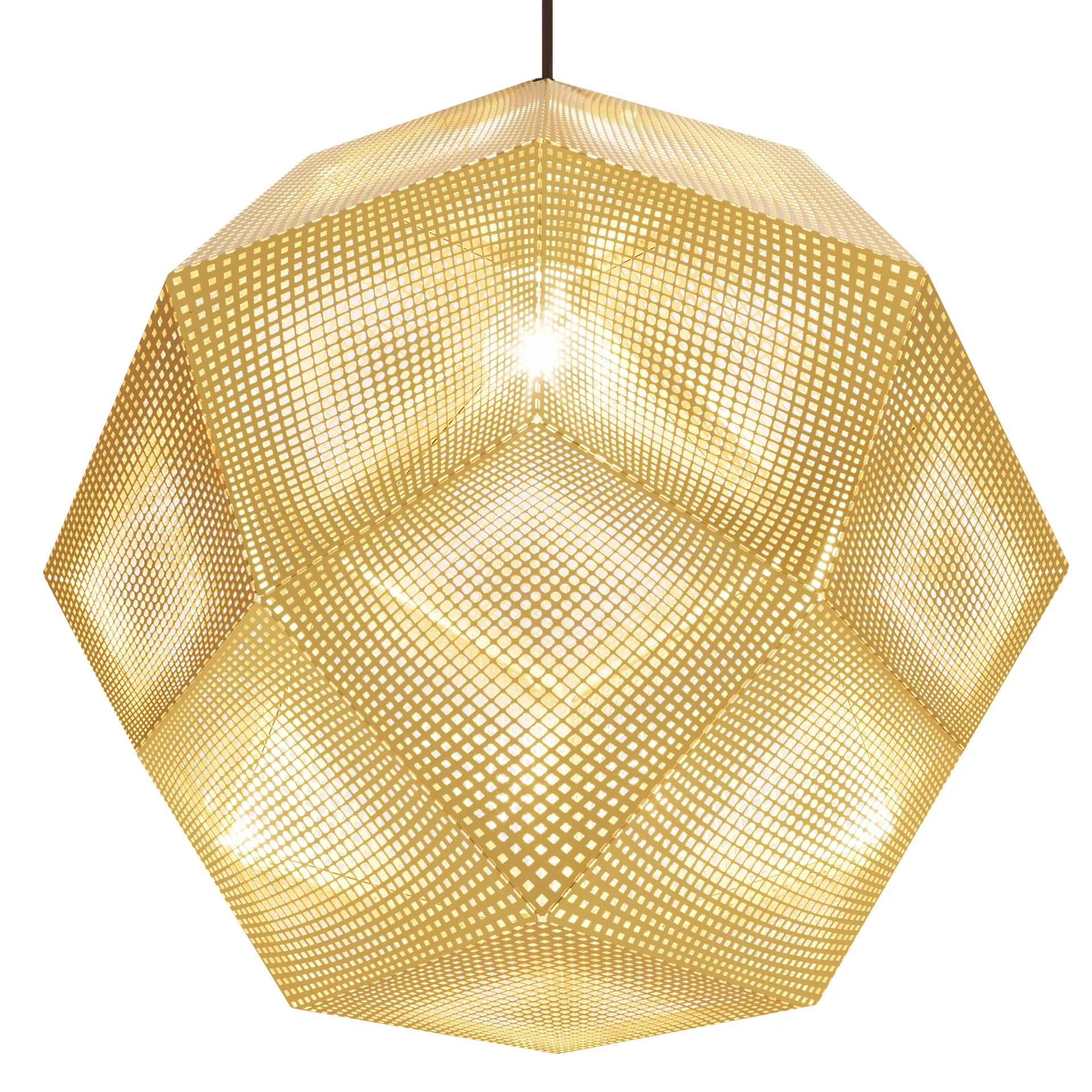 Lámpara de techo Etch 50 cm, Latón Tom Dixon