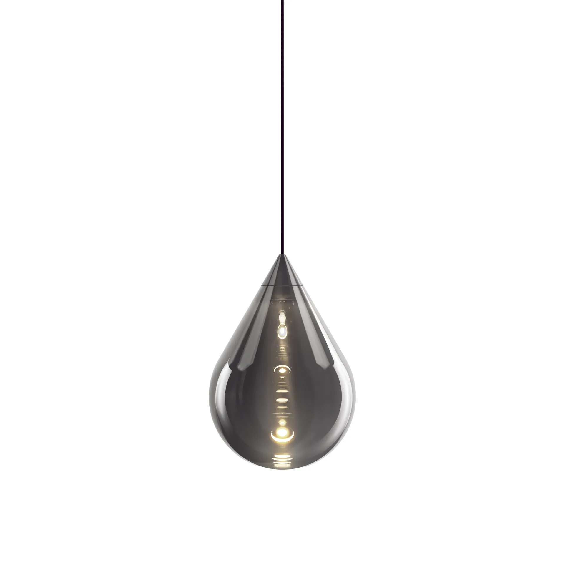Lámpara de techo Flare Bead, Plata Tom Dixon