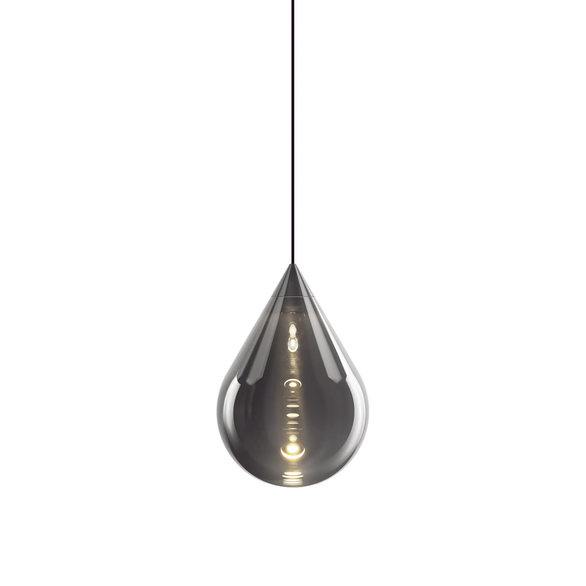 Lámpara de techo Flare Bead, Plata Tom Dixon