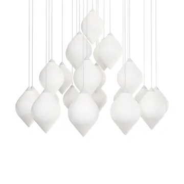 Lámpara de techo Flare Top - Opal - Tom Dixon