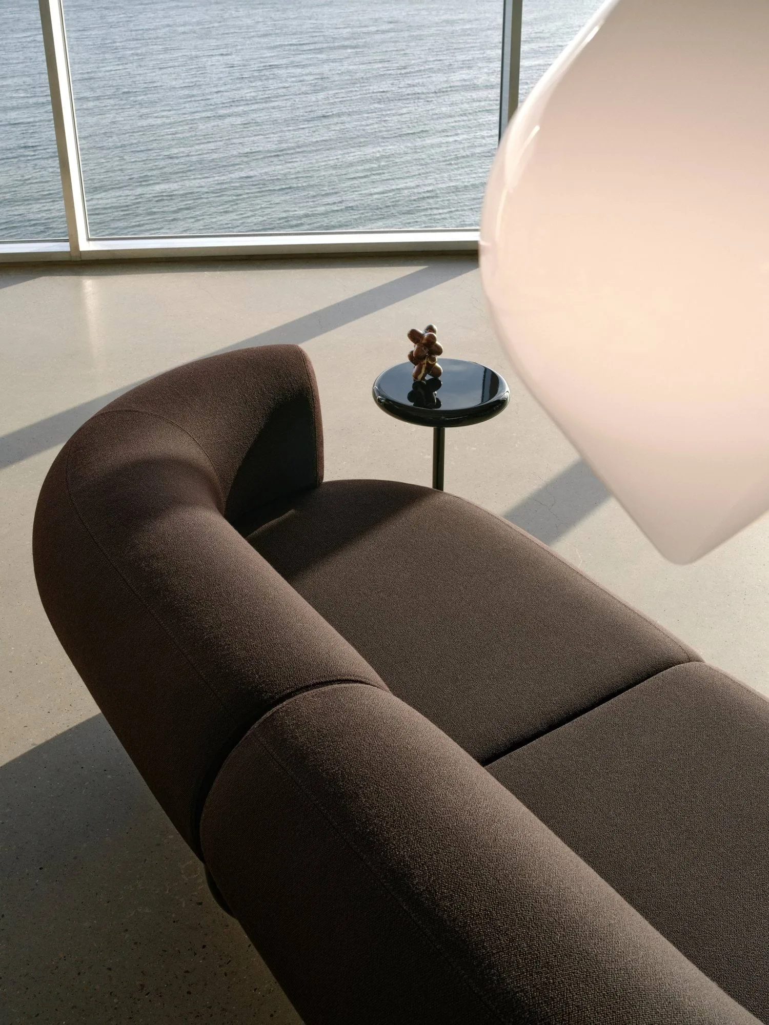 Lámpara de techo Flare Top, Opal Tom Dixon