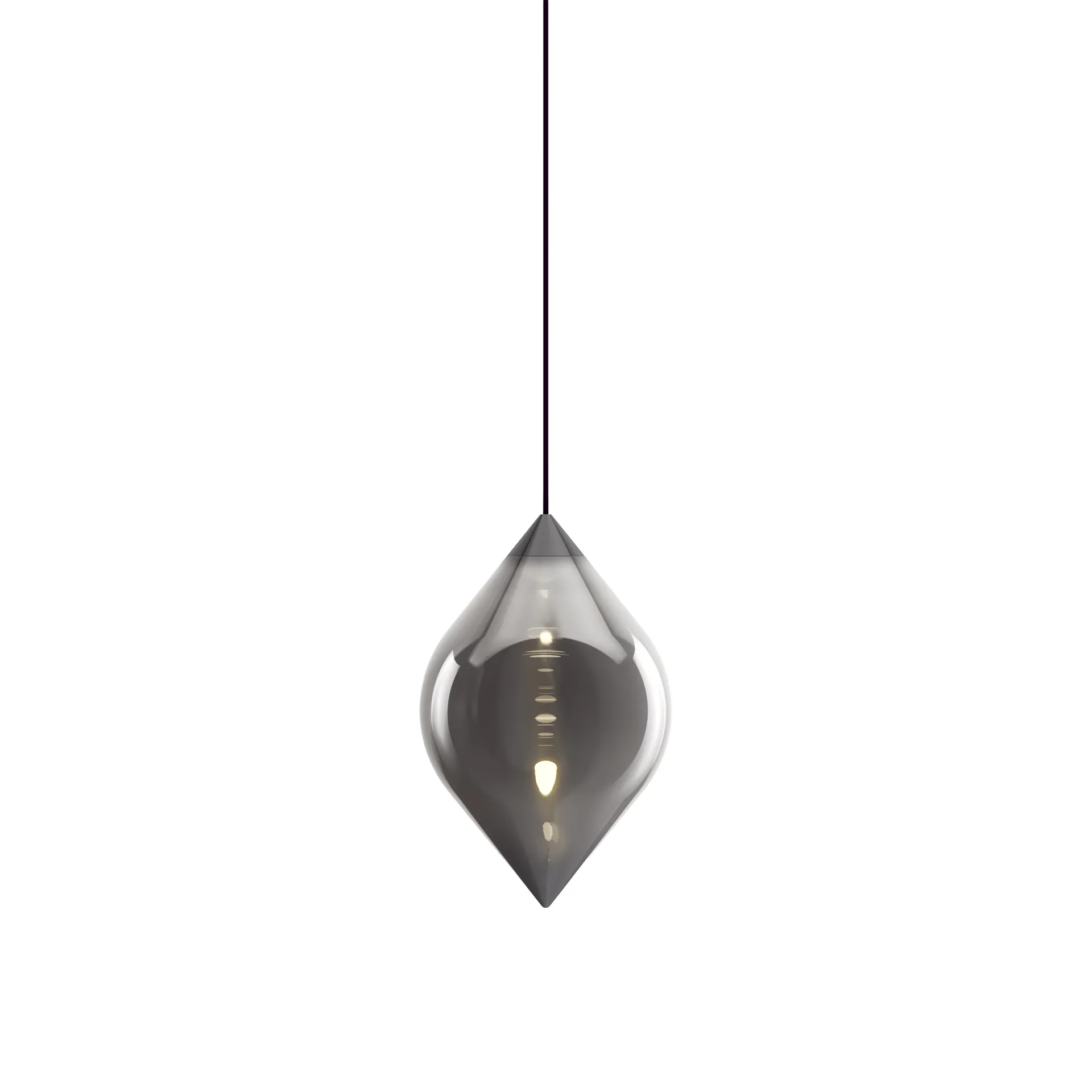 Lámpara de techo Flare Top, Plata Tom Dixon