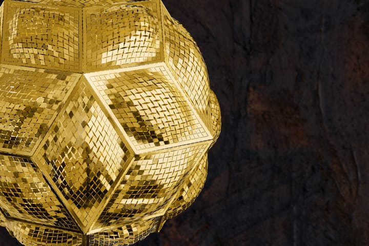 Lámpara de techo Puff Pendant Ø45 cm, Latón Tom Dixon