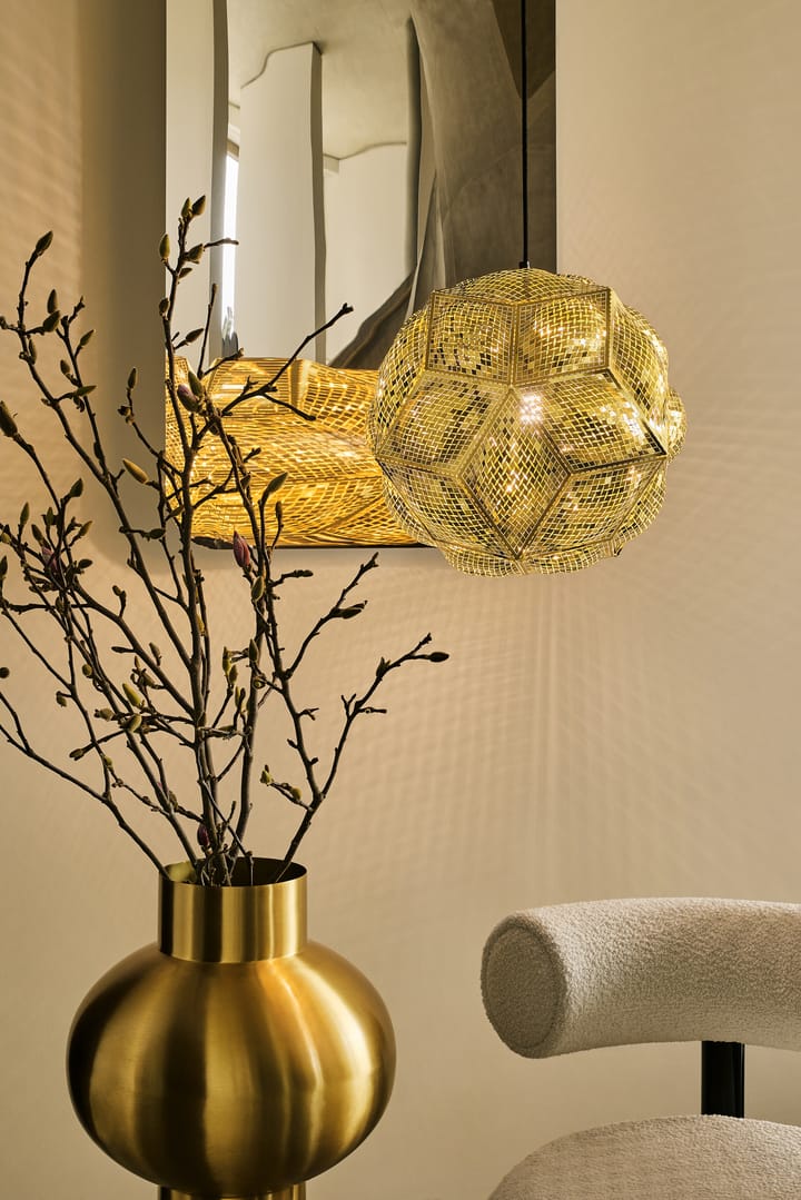Lámpara de techo Puff Pendant Ø45 cm, Latón Tom Dixon