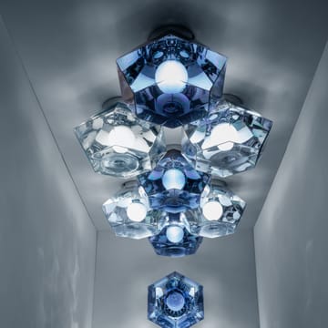Lámpara de techo y pared Cut Surface - cromo - Tom Dixon