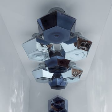 Lámpara de techo y pared Cut Surface - cromo - Tom Dixon