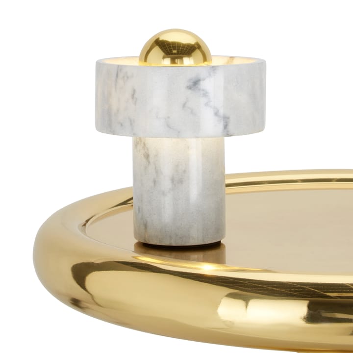 Lámpara mesa Stone - mármol blanco - Tom Dixon