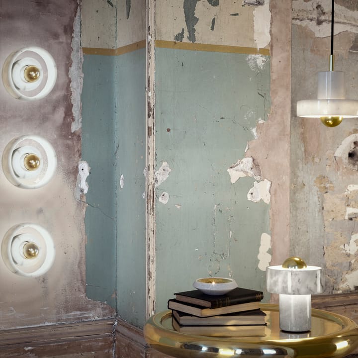 Lámpara mesa Stone - mármol blanco - Tom Dixon