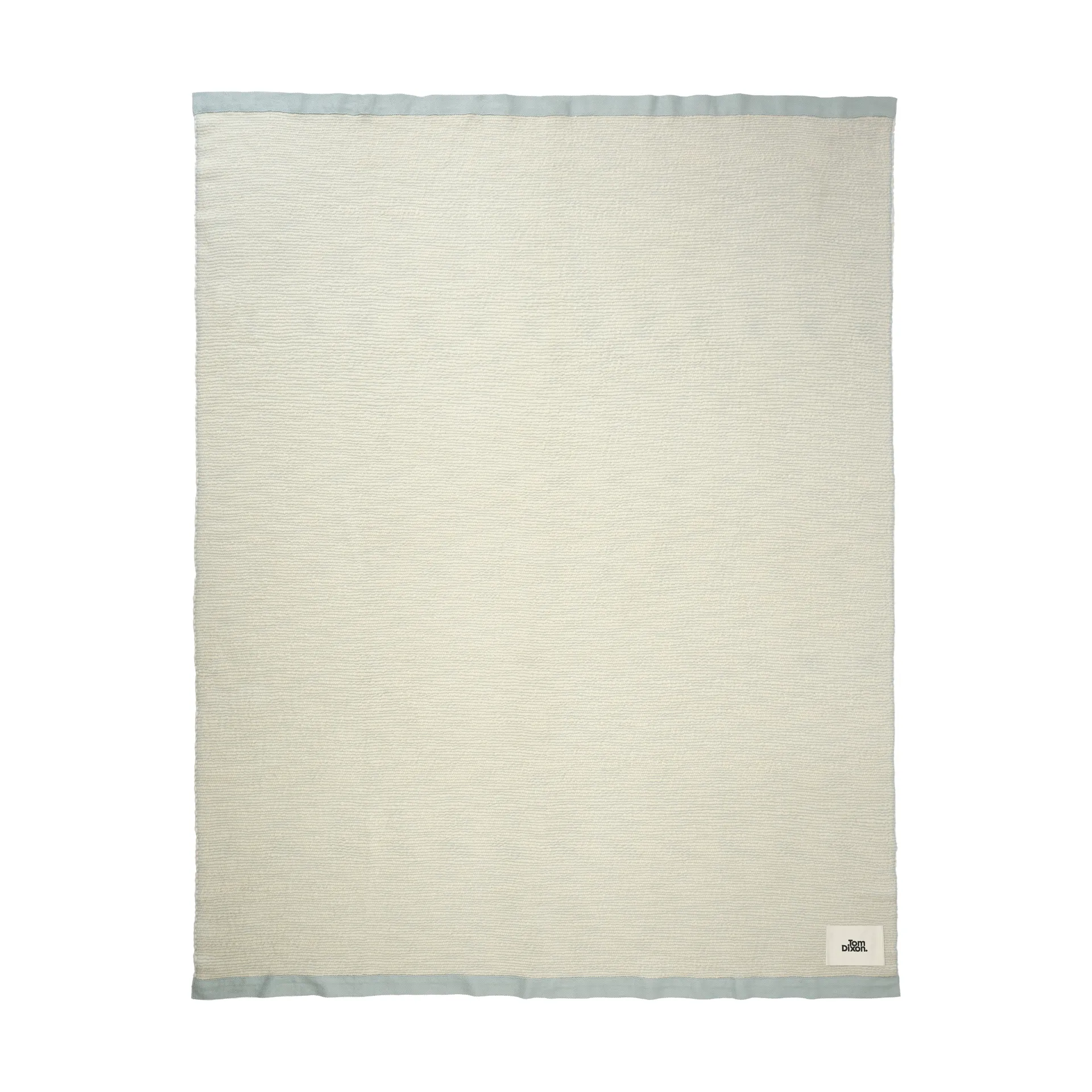Manta Thread 140x180 cm, Azul y blanco Tom Dixon
